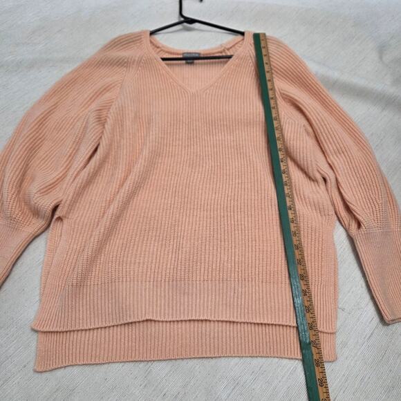 Falls Creek light orange woman's sweater size Medium - Picture 3 of 5